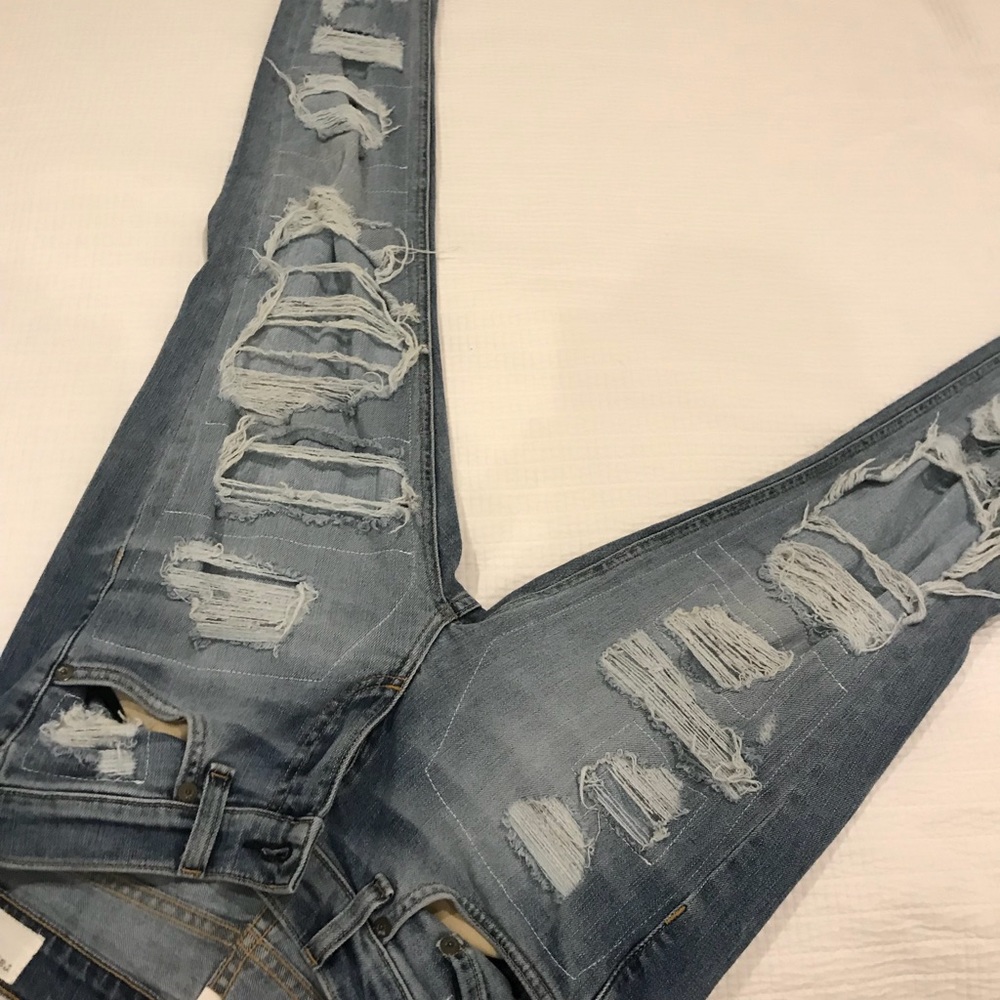 Rag & Bone Ripped Jeans - Picture 3 of 5